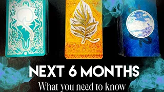 ☀️Next 6 Months☀️ What you need to know🤔 Pick a Card Tarot Reading
