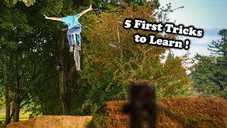 First 5 TRICKS to Learn on a Mountain Bike!