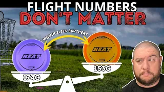 How does weight affect the flight of a disc? 141g - 179g  | Flight Numbers Don’t Matter