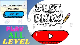 Just draw - drawing puzzles gameplay walkthrough 1 - 114 All levels solution | Just draw all level