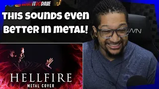 Reaction to HELLFIRE - Metal Cover by Jonathan Young (Disney's Hunchback of Notre Dame)