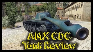 ► World of Tanks - AMX CDC(Chasseur de Chars) Tank Review | New Tier 8 Premium Tank