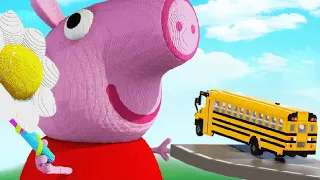 Cars vs Peppa Pig | Teardown