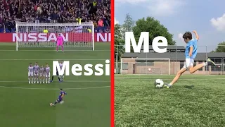 RECREATING INSANE MESSI FREE KICK | RECREATING INSANE FREE KICKS #3