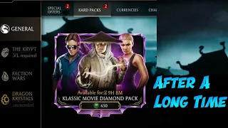 Mk Mobile Klassic Movie Diamond Pack Opening Come Back After A Long Time Let's see The Luck!