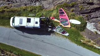 Windsurfing trip to Scotland - DJI Mini 2 & GoPro 7 Black