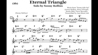 (Bb) Sonny Rollins Transcription "The Eternal Triangle"