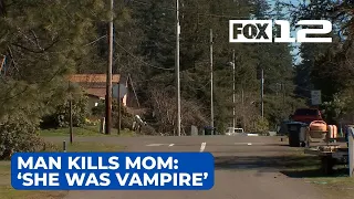 Court docs: Man accused of killing elderly mother in Siletz believed she was a vampire