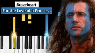 Braveheart - Main Theme - Piano Tutorial