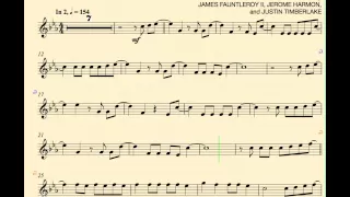 Mirrors -  Justin Timberlake - Violin Sheet Music and Chords