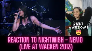 FIRST TIME REACTION / ANALYSIS! TO NIGHTWISH - NEMO (LIVE AT WACKEN 2013)