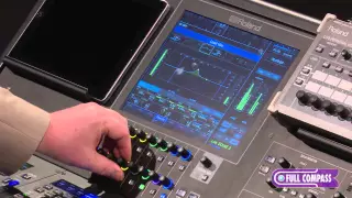 Roland M-5000 Digital Live Mixing Console - User Interface Workflow | Full Compass