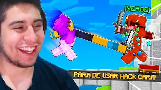 fingindo ser hacker no bedwars