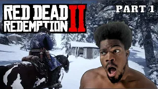 FIRST TIME PLAYING Red Dead Redemption 2 | I'm Loving this Game! | Part 1