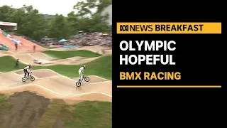Australia's Izaac Kennedy snatched the world cup series lead in the BMX standings | ABC News