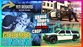 Alles geheime aus dem neuen GTA Update! Schatzsuche, Polizei Heist & mehr! | GTA 5 Chop Shop Update