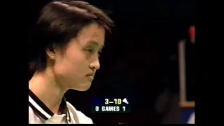 1997 ALL ENGLAND WS Final Highlight Ye ZhaoYing VS GongZhichao