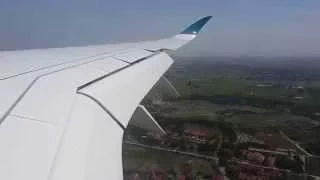 Landing HAN - onboard A350 Vietnam Airlines