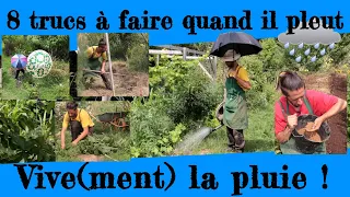 8 trucs à faire quand il pleut. Vive(ment) la pluie !