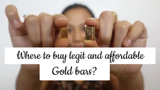 GOLD BARS NA MURA AT LEGIT - SAN BA MABIBILI? | PARA SA MGA BEGINNERS