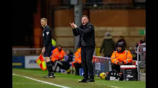 Richie Wellens' post-Blackpool reaction