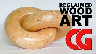 Turning Reclaimed Wood into Art! - Woodturning