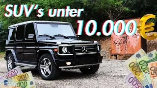 Die 5 besten SUV's unter 10000€ | RB Engineering | Mercedes Benz G-Klasse