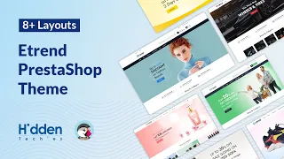 Etrend PrestaShop Theme | 8+ Layouts | 5+ Boosting Add-ons | Best Converting PrestaShop Theme