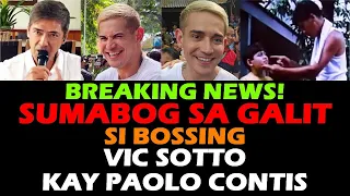 EAT BULAGA! SUMABOG SA GALIT SI VIC SOTTO SA PAMBABASTOS NI PAOLO CONTIS! TITO VIC and JOEY TVJ