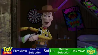 Toy Story A Bug's Life DVD Menu Remake