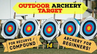 Outdoor Archery Target Faces/Outdoor Archery Competitions/Outdoor Archery-Recurve & Compound/양궁타겟