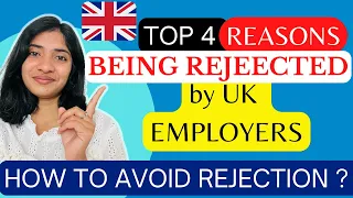 NHS- TOP 4 reasons WHY are you getting rejected & you not hearing from UK employer? TOP TIPS