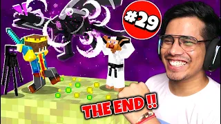 THE END OF Minecraft Oneblock With JACK 😱