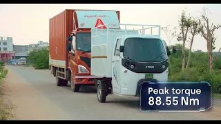 India’s Most Powerful Electric Three Wheeler Cargo Vehicle a Torque Peak of 88.5Nm - Euler HiLoad EV