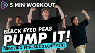 5 MIN DANCE WORKOUT No Equipment - Pump It | DANCE JAM