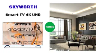 НОВИНКА Smart TV 4K UHD  SKYWORTH 43G3A AI ПОЛНЫЙ ОБЗОР + ОТЗЫВЫ