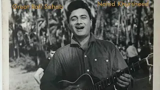 Shokh Aankhe Dekh Kar Surat Pe Pyar Aahi Gya. Great rafi sahab. Film. Kahin Aur Chal (1968)