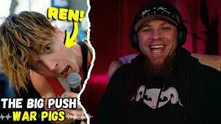 THE BIG PUSH "WAR PIGS" (COVER)  | Audio Engineer & Musician Reacts