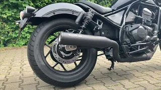 Honda CMX 1100 Rebel Miller Exhaust