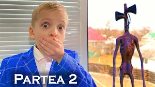 👻 SIREN HEAD a atacat ȘCOALA 😲 (Episodul 2)