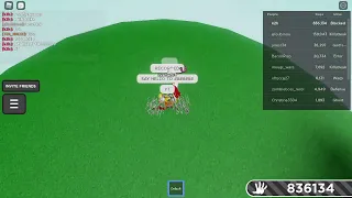 probably the worst exploiter using happymod in slap battles (roblox slap battles)