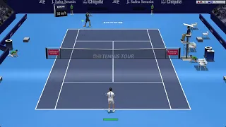 [Full Ace Tennis] Federer 🇨🇭 vs Del Potro 🇦🇷 Gameplay | Basel #tennis