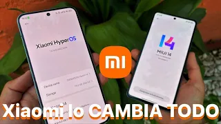 Xiaomi HyperOS Es BRUTAL vs Miui 14 🤯 Review en Español