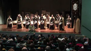 CONCURSO DE TAMBORES Y BOMBOS VILLA DE EJEA  2018 (ORACIÓN DEL HUERTO ZARAGOZA)