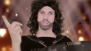 Russian Answer to Conchita Wurst - a joke song!