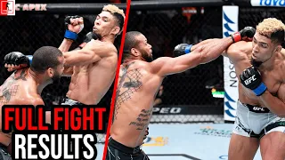 Thiago Santos Vs Johnny Walker UFC Vegas 38 Full Fight Results
