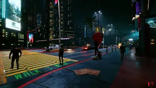 Cyberpunk 2077 - Night City Rambalac Walk