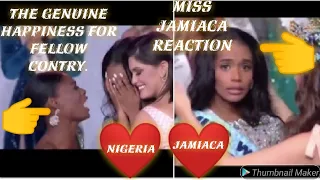 MISS NIGERIA'S REACTION WAS PRICELESS /MISS WORLD 2019..