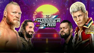 WWE Summerslam 2023 Official Theme Song - '' Born To Be Wild ".