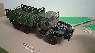 модель Урал 4320 звезда 1/35